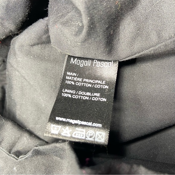 NEW Anthropologie Magali Pascal XS Extra Small Anna Puff Sleeve Belted Blouse - Picture 8 of 10